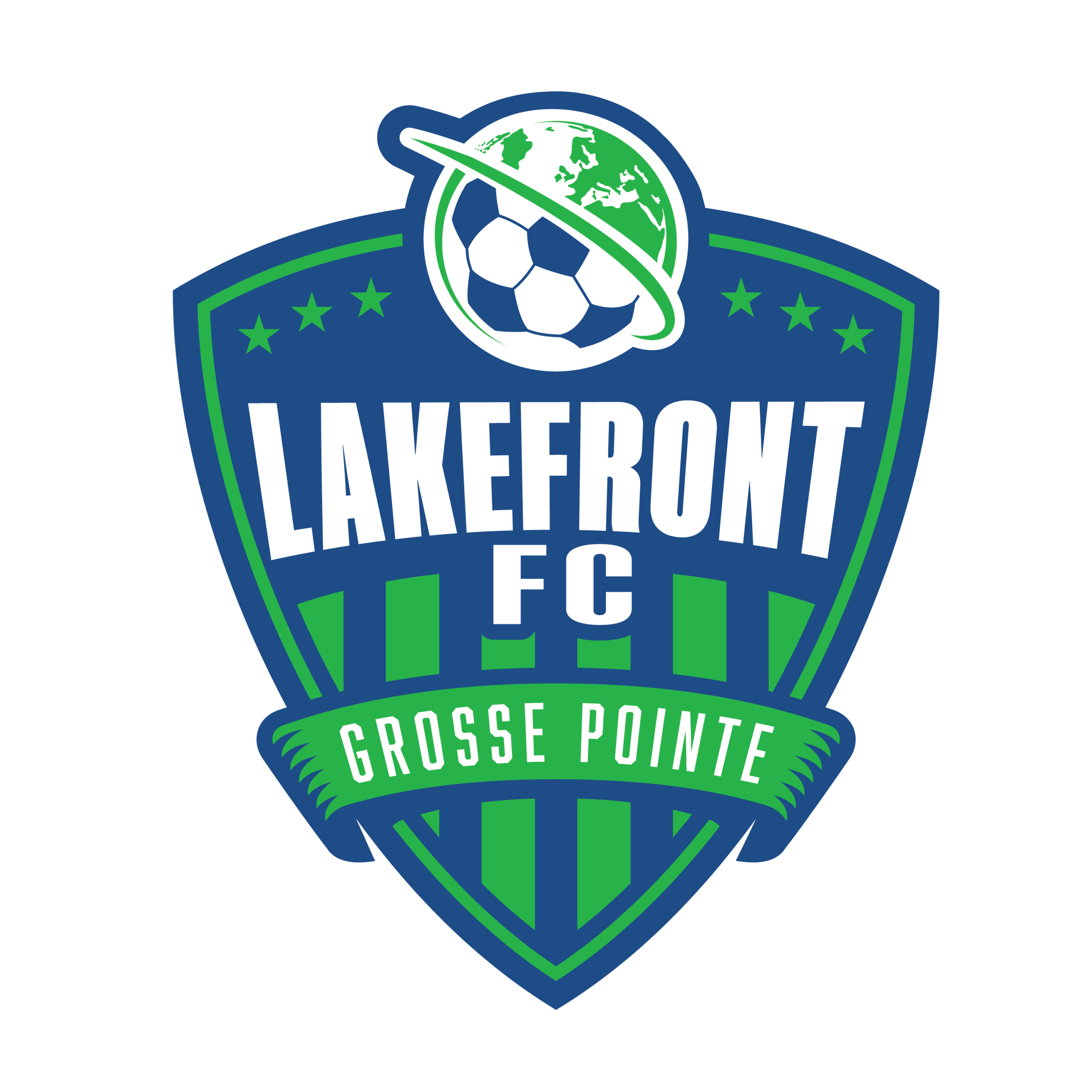 Lakefront Soccer Club logo Detroit Michigan UPSL